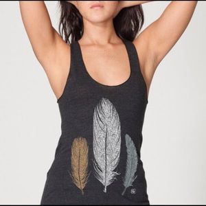 Boho Tank Top Chill Clothing 3 Feathers